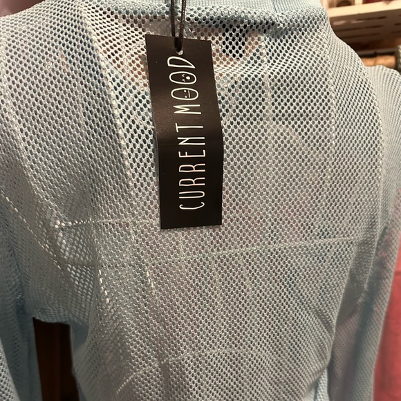 Dolls Kill See Thru Me Fishnet Top Blue, Pink, Brown, Wine - Picture 12 of 16